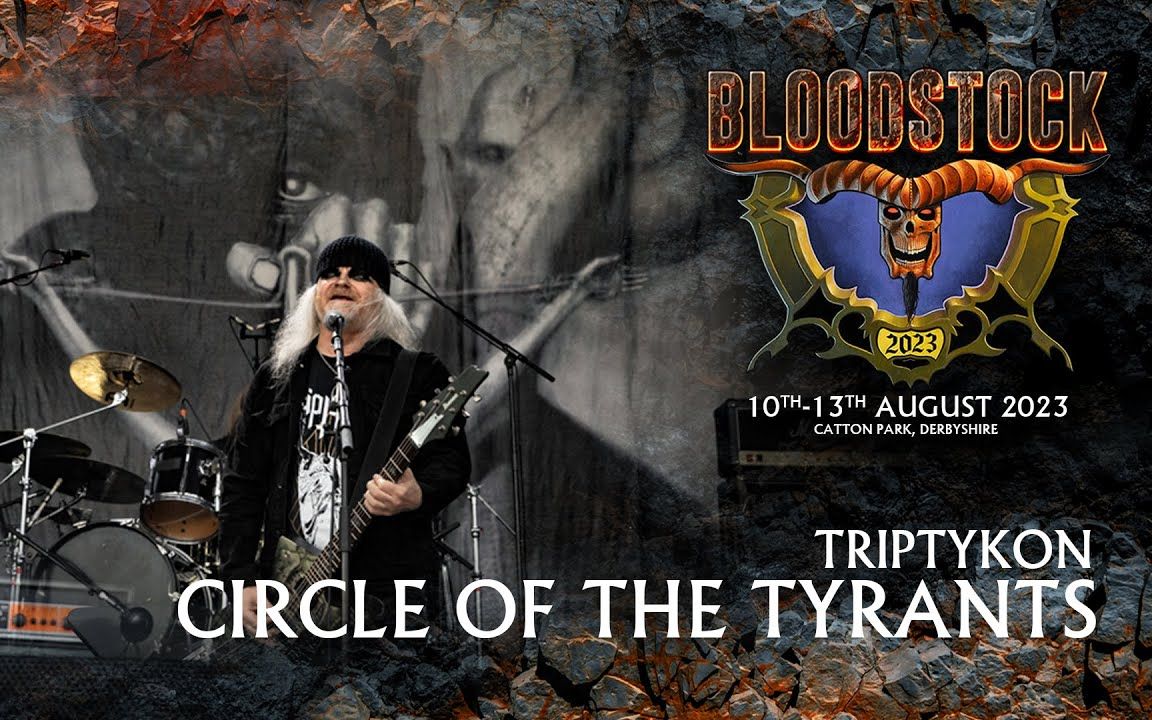 【金属乐界】瑞士黑暗金属/厄运金属乐队TRIPTYKON演绎CELTIC FROST - Circle of the Tyrants（Bloodstock现场）