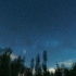 空镜头视频素材 星空银河森林树林 素材分享