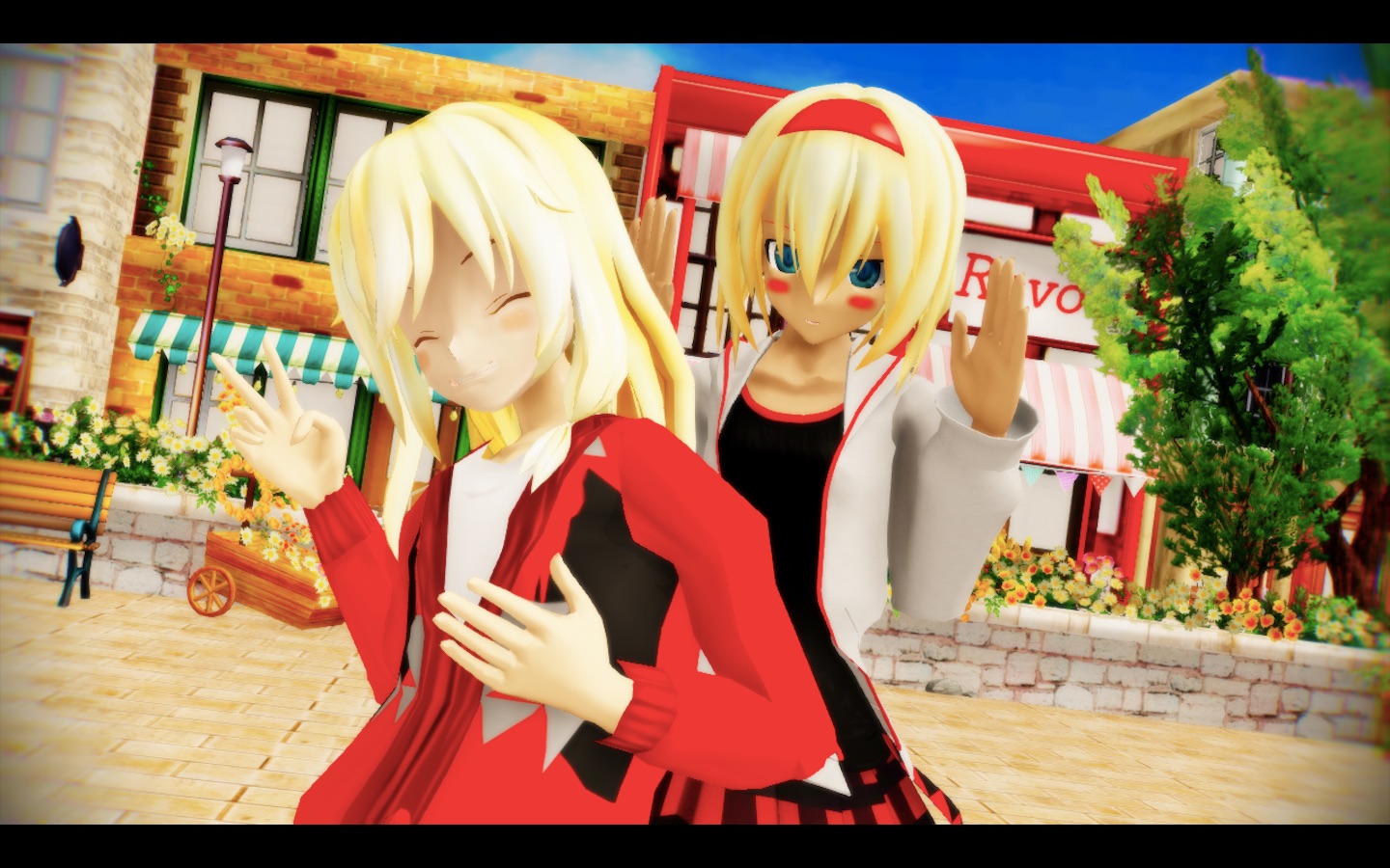 【东方mmd】咏唱组的孩子气的战争