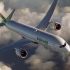 长荣航空787-10梦想飞机空对空拍摄