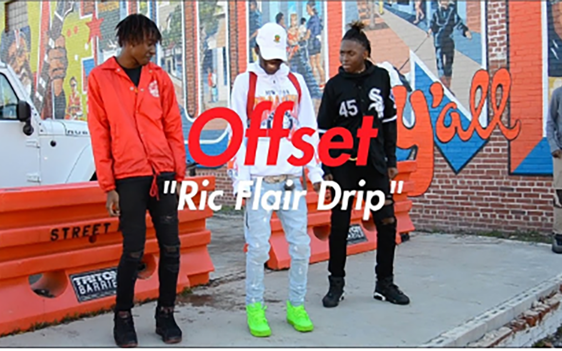 【美国社会摇系列】offset-ric flair drip (dance video)