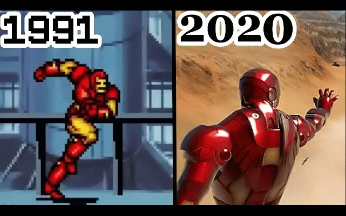 游戏进化史-钢铁侠 1991-2020
