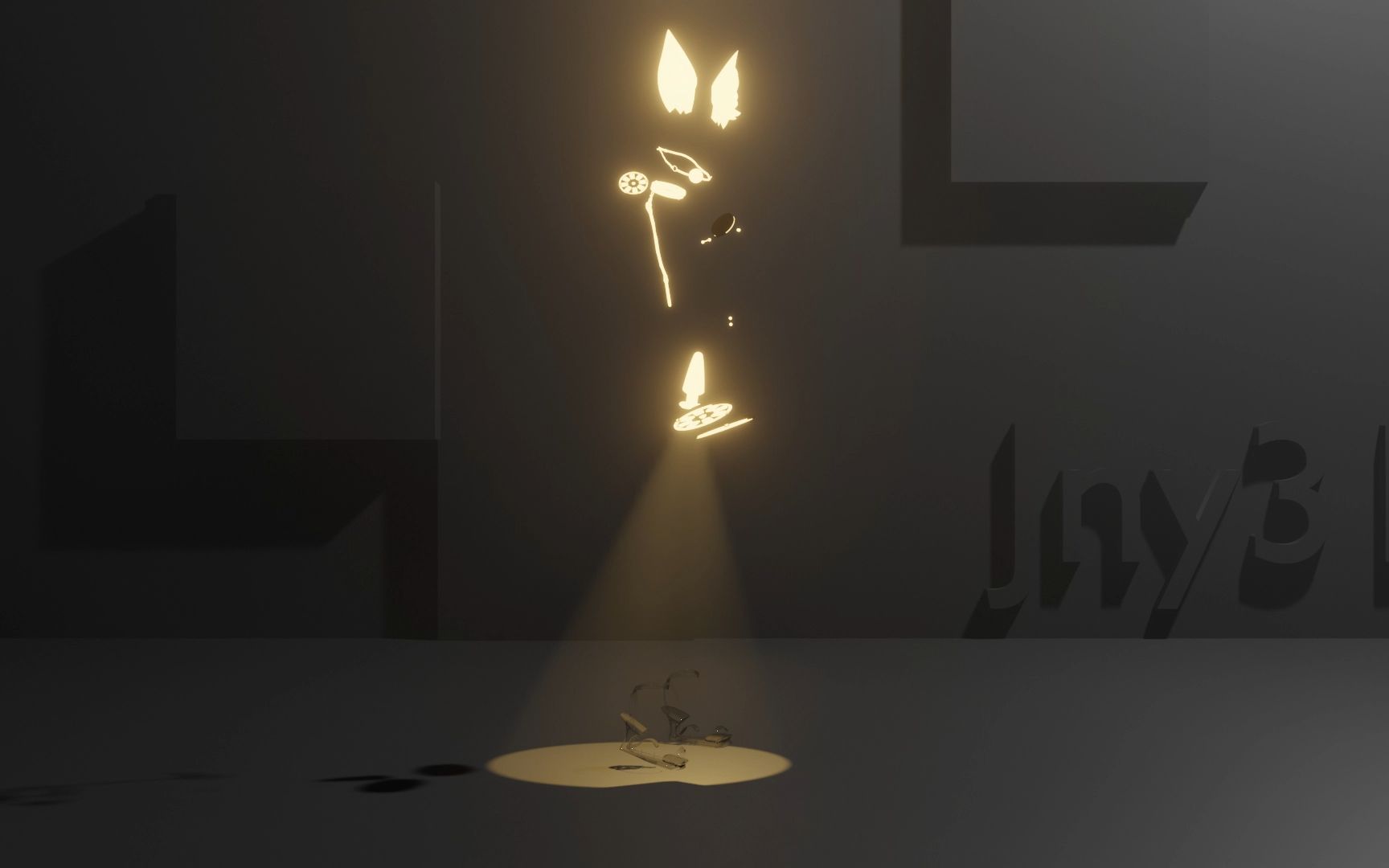 【脑渲】手电筒的中级想象力测试