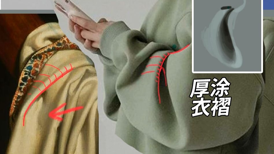 [厚涂] 线稿就是个圈圈，到厚涂怎么这么难画？