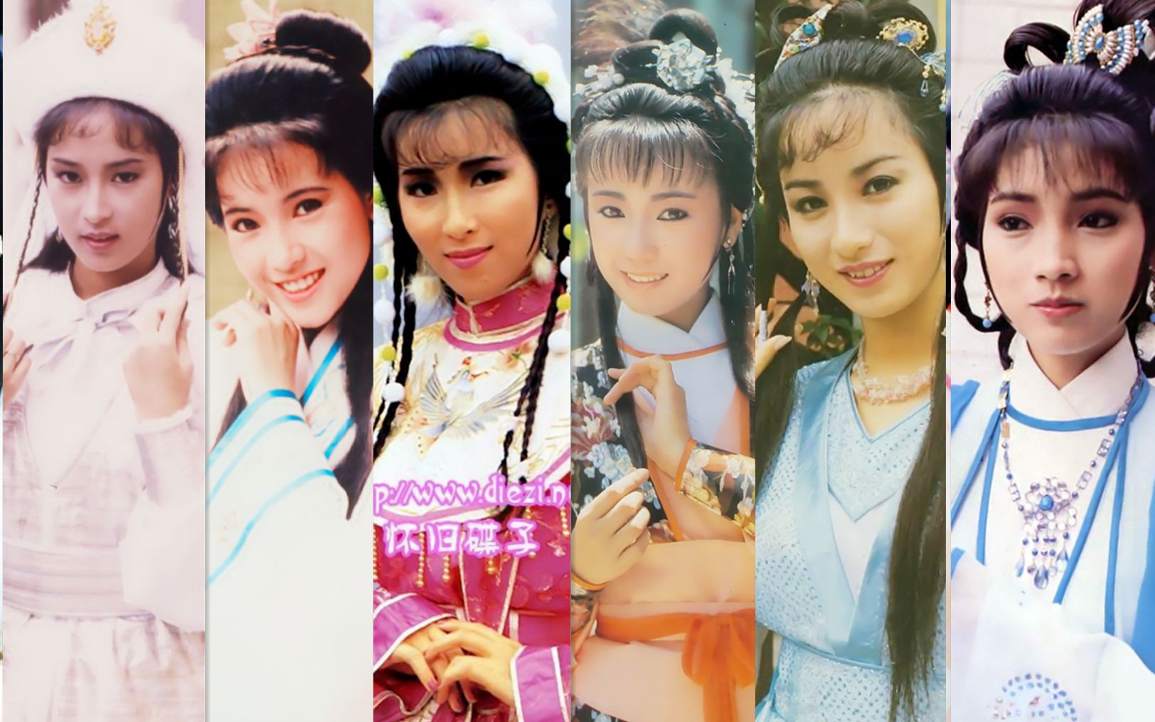香港TVB八零年代古装美女群像