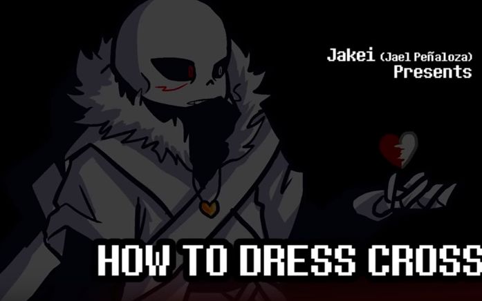 [jakei亲妈教你如何做一只cross!sans]how to dress cross [by jakei]