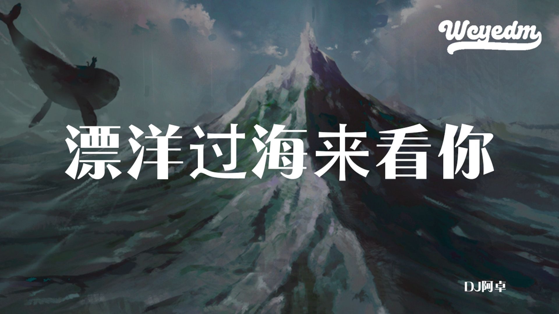 DJ阿卓-漂洋过海来看你 「我在最绝望的时候都忍着不哭泣」【動態歌詞/pīn yīn gē cí】 #DJ阿卓 #漂洋过海来看你 #動態歌詞 #LyricsVi