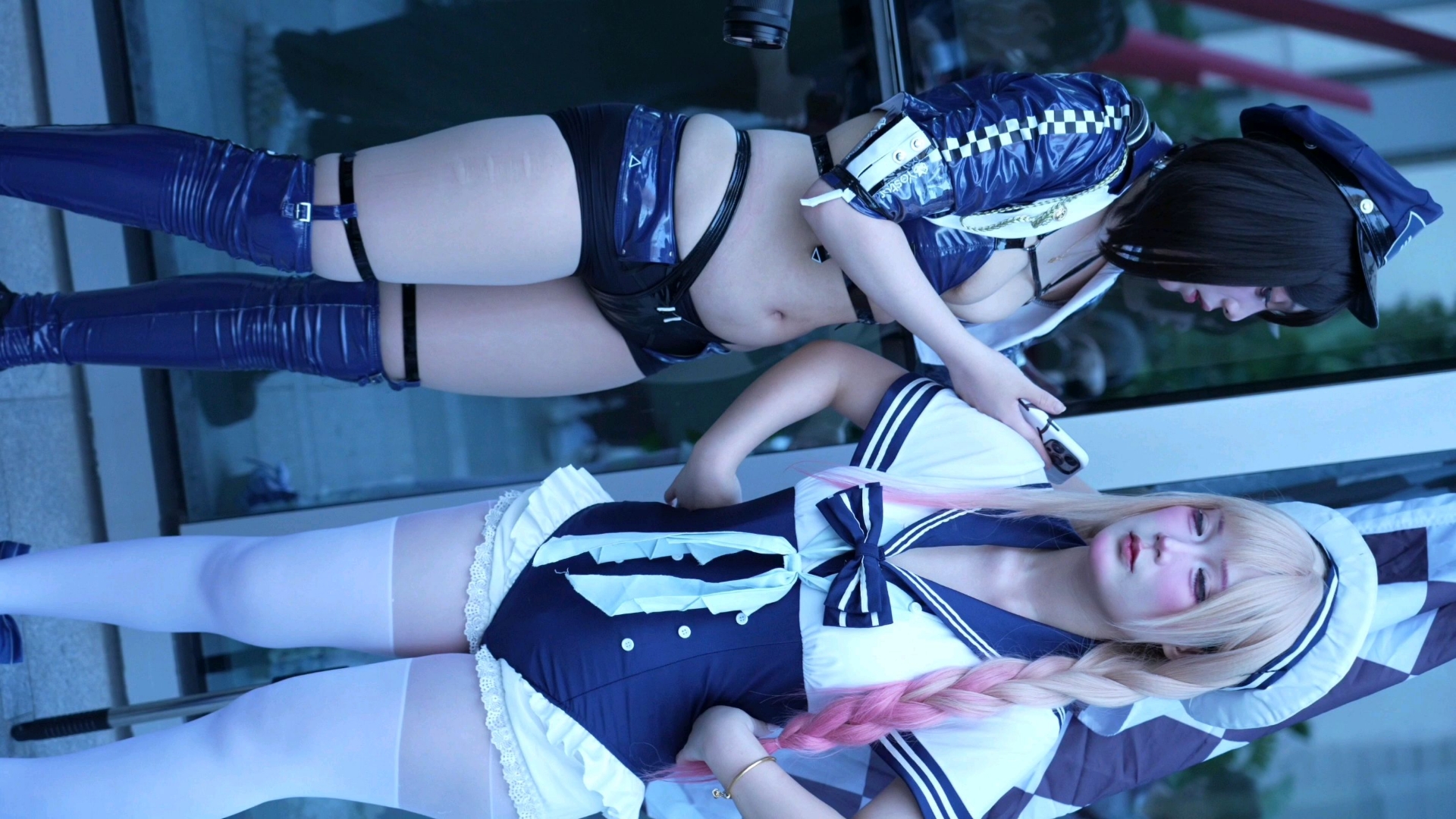 [Baltimore COS Racing Suit + Kitagawa Kaimon] - Long legs plus big thunder, cicf still has to be off the field.