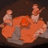 【Rusple】深夜围坐火堆旁，循环小动画伴你入眠