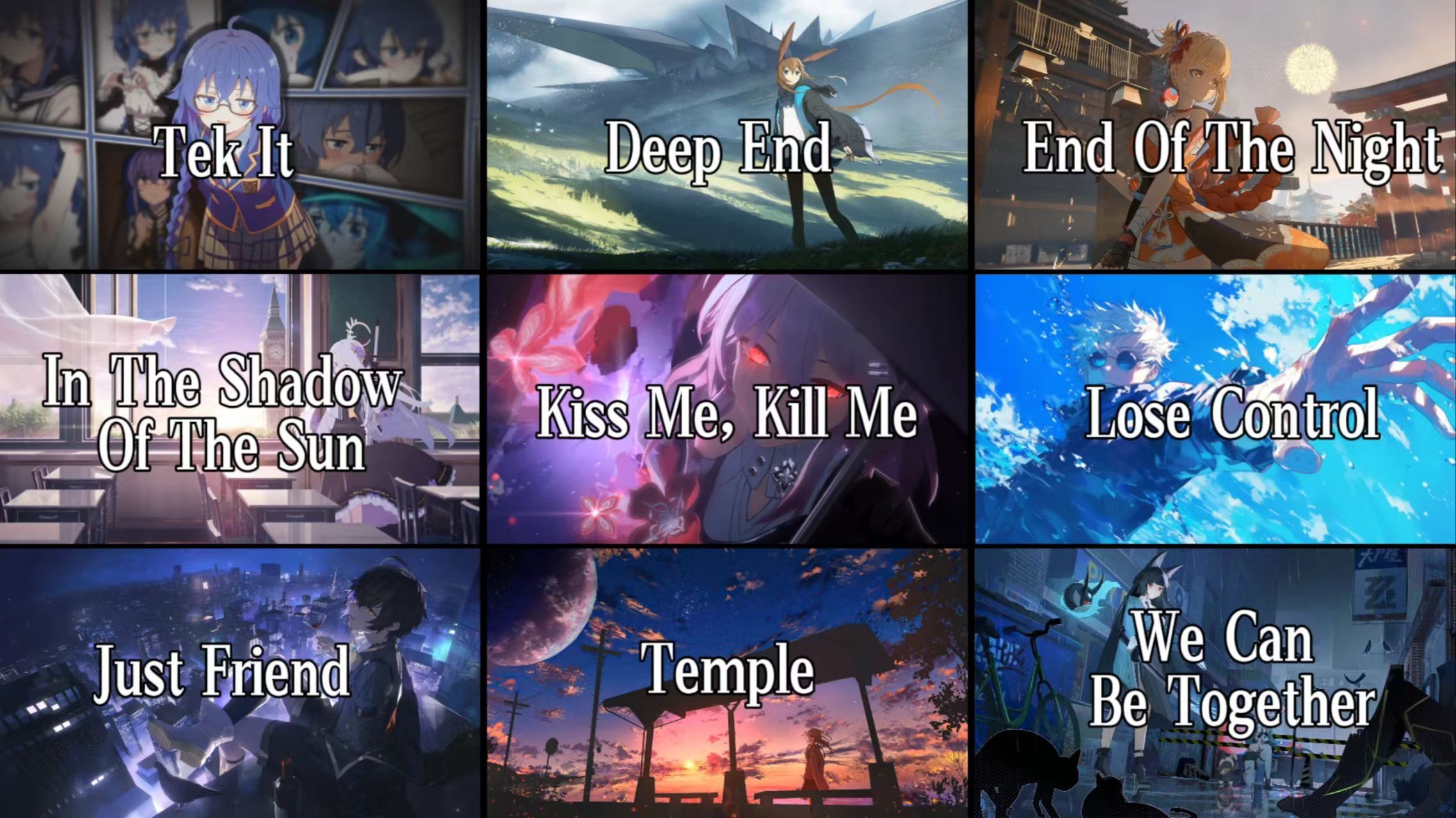 "那些旋律封神的英文歌"