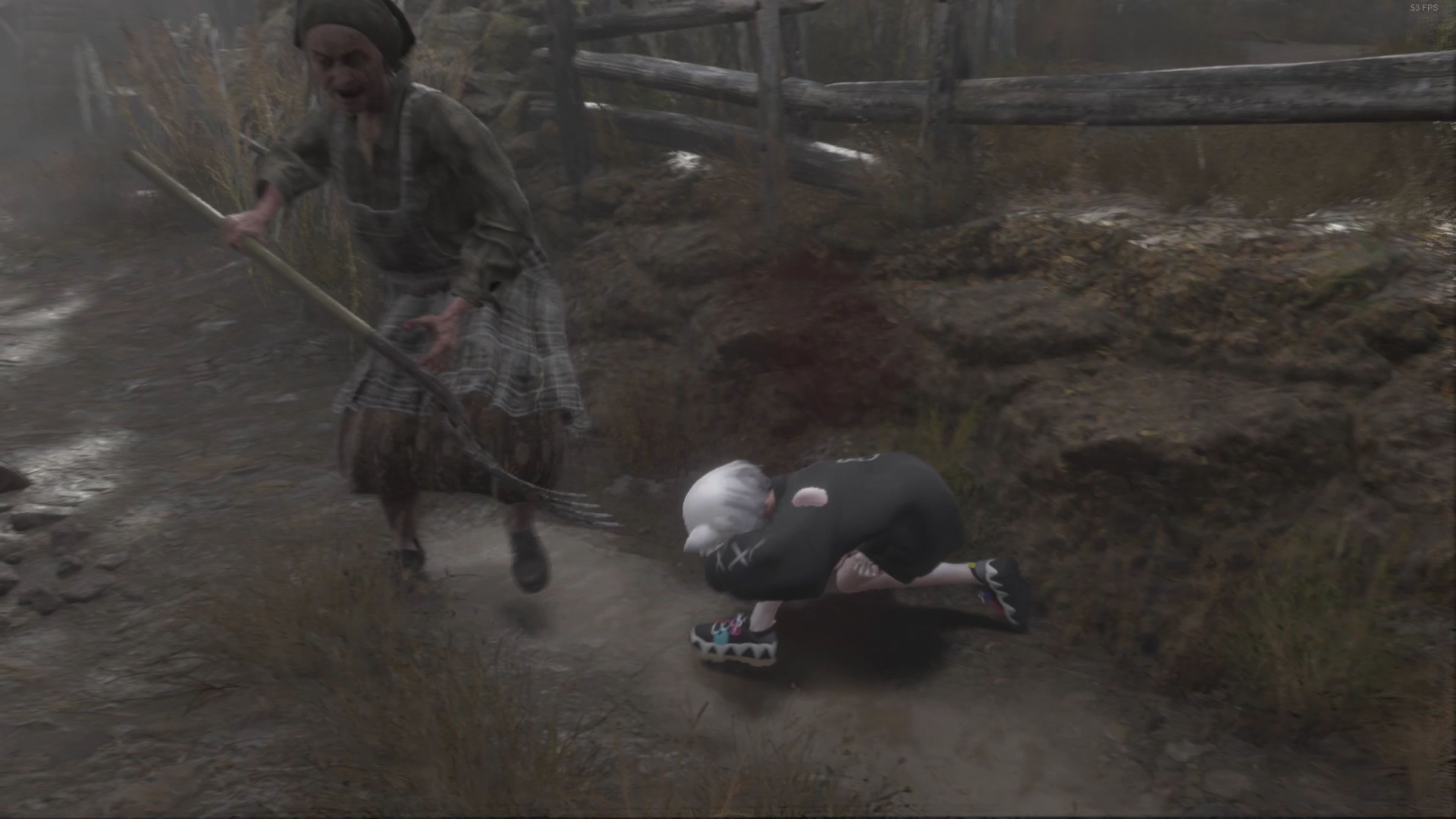 【生化危机4】ash的被砍