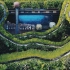 上帝视角下的新加坡，是一座奇妙的混凝土花园