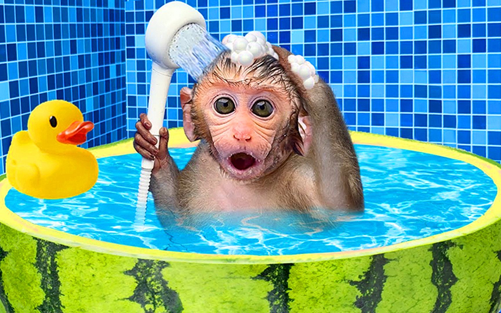 抖音同款猴子转转乐 婴儿戏水浴室玩具 洗澡泡澡洒水玩具跨境热销-阿里巴巴