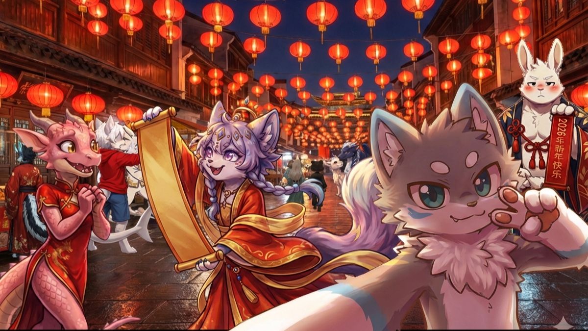 FurryAI画展《噪唤兽灵宴》第一届