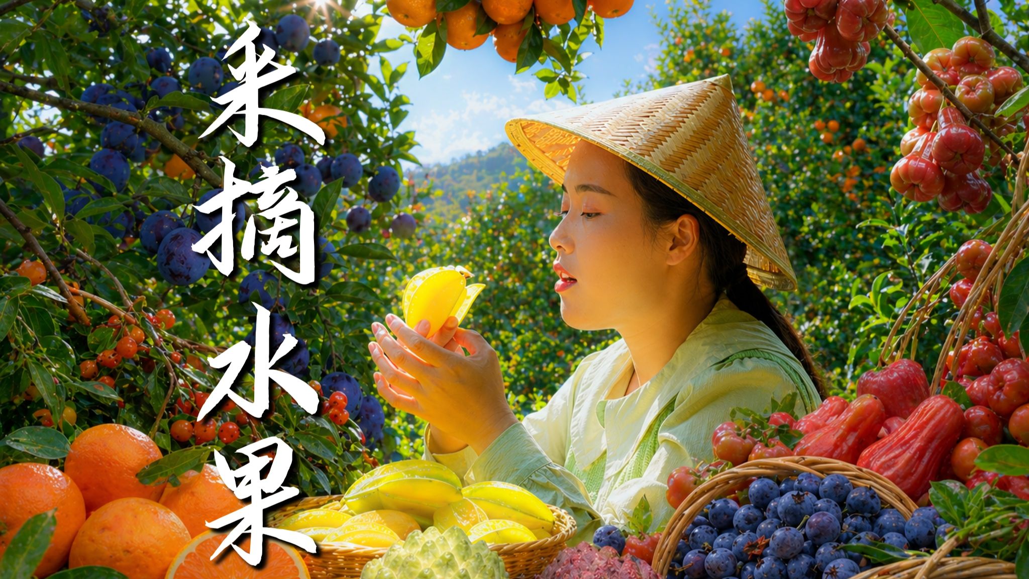 云南的水果像极了AI生成的～这个假期也来云南感受一下吧！！！