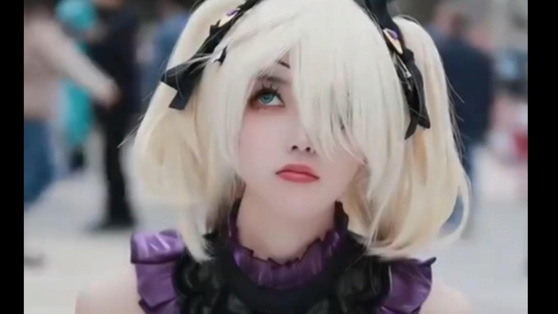 [QCos]Genshin Impact Amy Fischl Cosplay 原神小艾咪菲谢尔Cosplay (5)