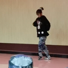 军训汇报表演/时代少年团-我喜欢你头发散啦！班主任拍的  前面没拍上 同学的尖叫声真的很大！很热情