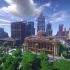 【Minecraft】我的世界 超大型现代城市地图展示（给我一万年我也造不出来）