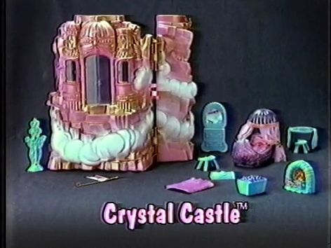 【美国广告】1985年希瑞水晶城堡玩具广告