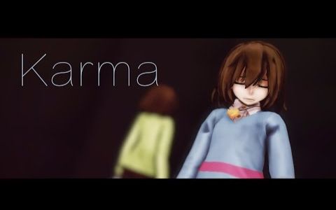 [mmd - undertale] karma传说之下