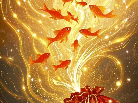 见锦鲤者发发发