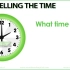 Telling the Time in English
