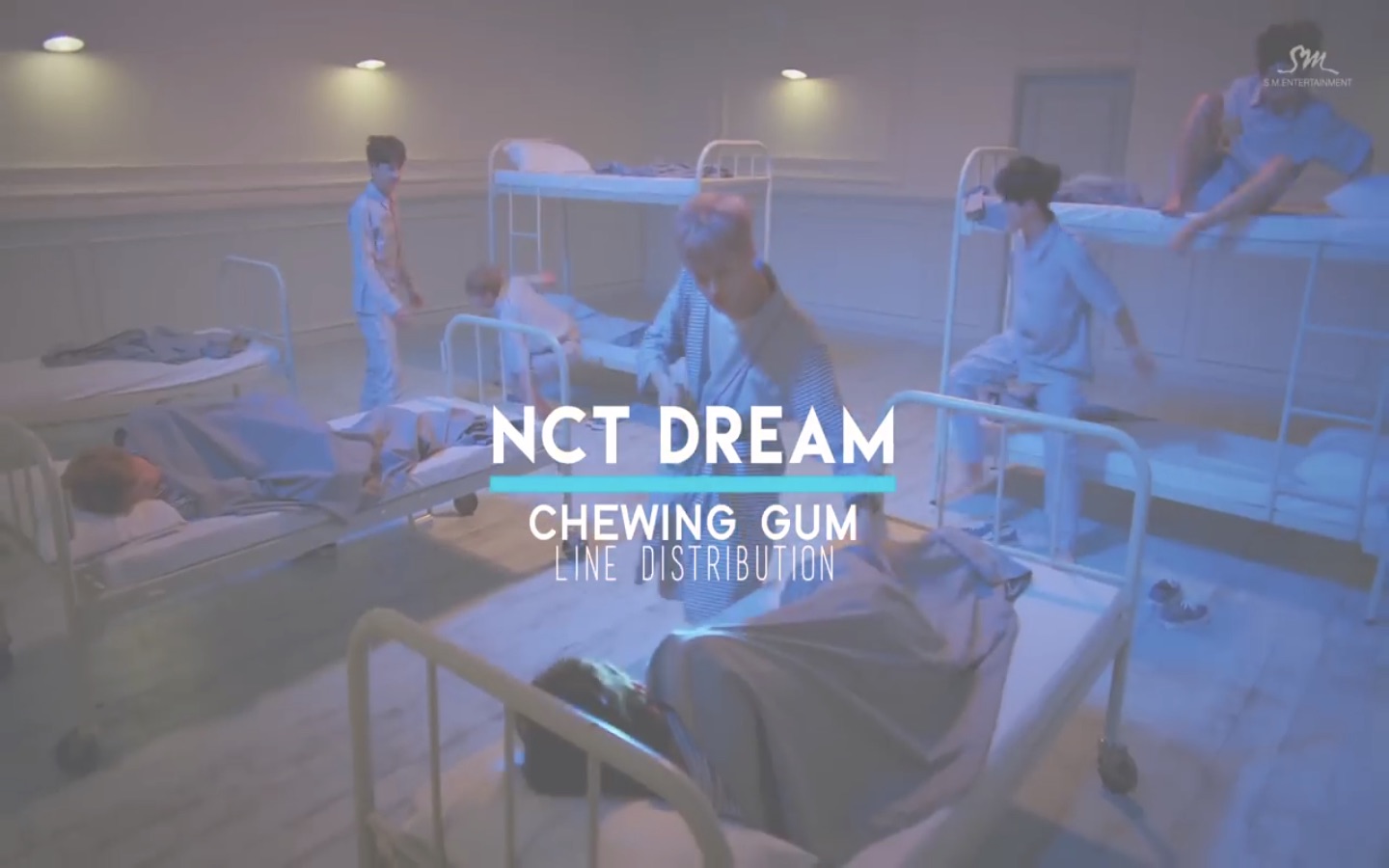 【nct dream】《chewing gum》成员part分配