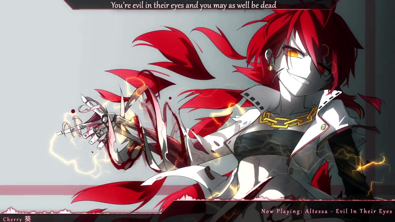 【耳机福利】nightcore - evil in their eyes