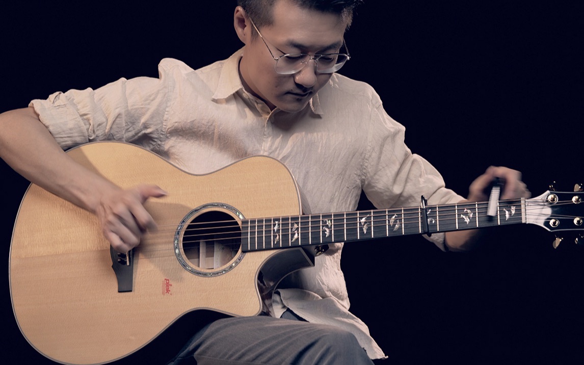 【元子弹】夹子玩挺好，下次别玩了《Missile Bell》Cover Trace Bundy 指弹吉他教学整曲演示