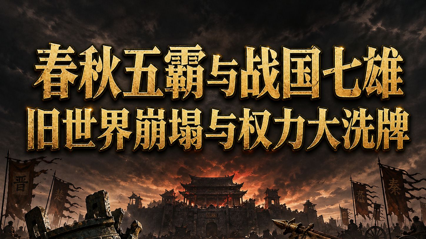 春秋五霸与战国七雄 旧世界崩塌与权力大洗牌