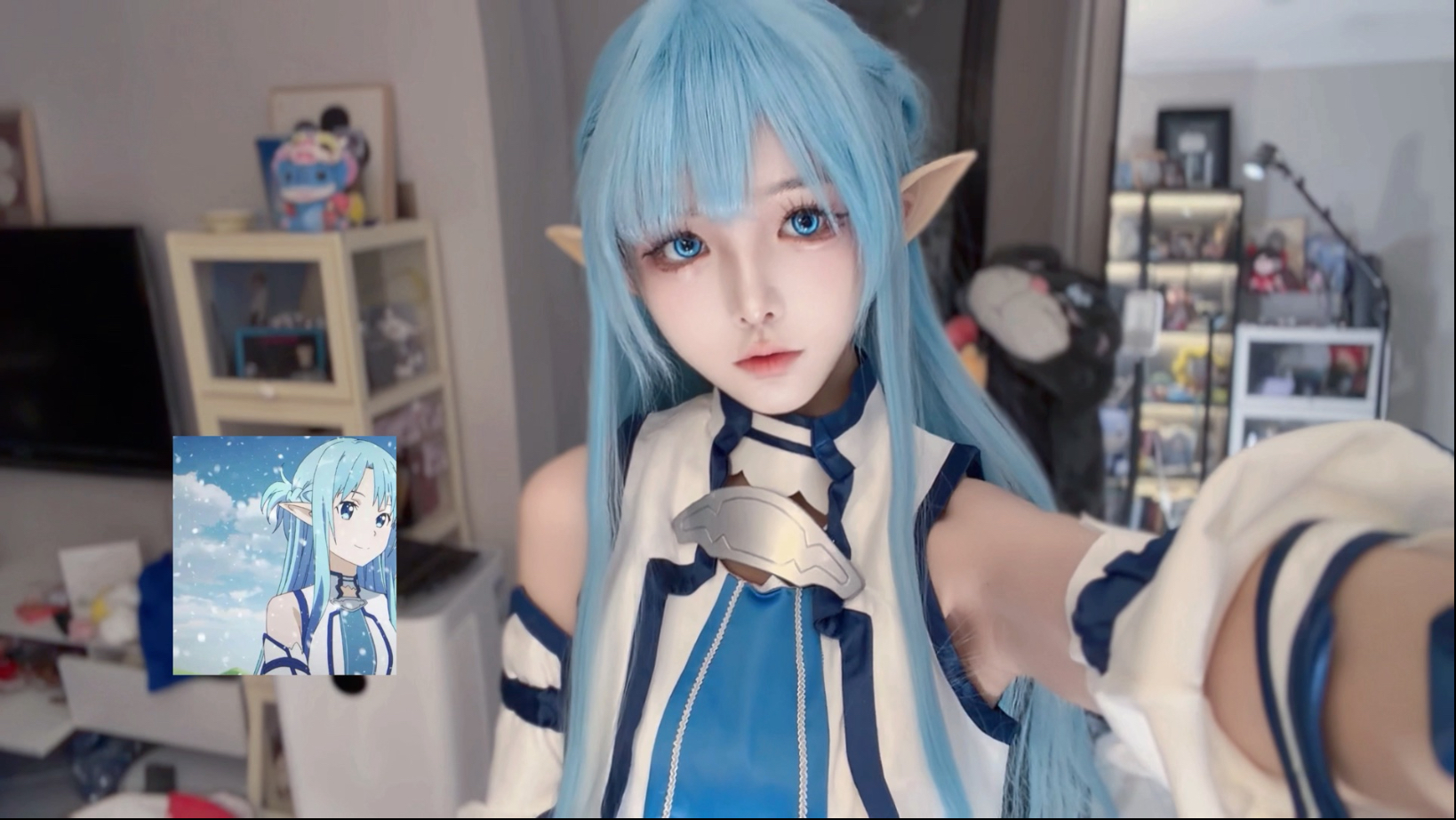 水精灵亚丝娜还是有点小众了