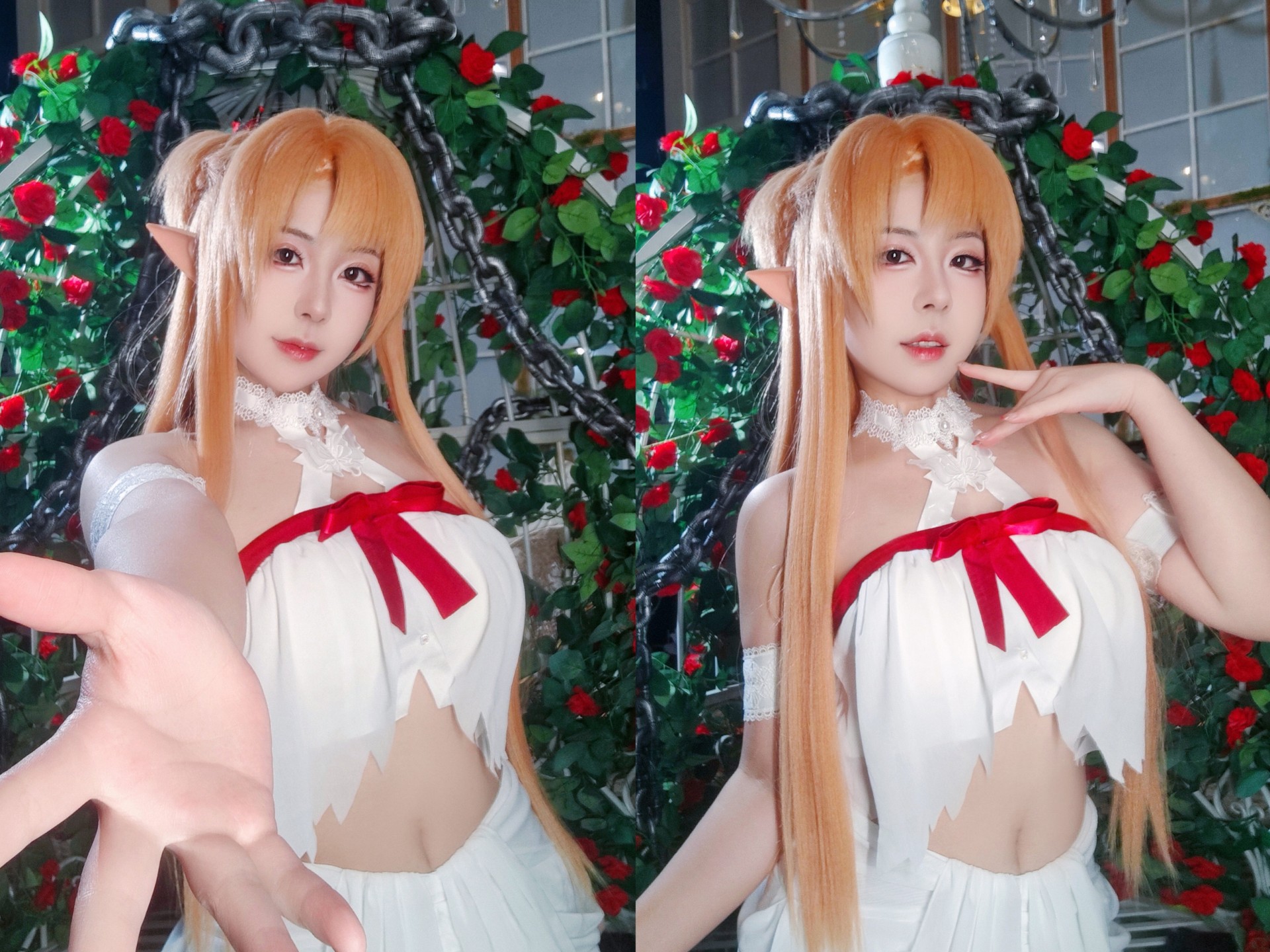 Serine/Asuna cosplay Forever together is our promise