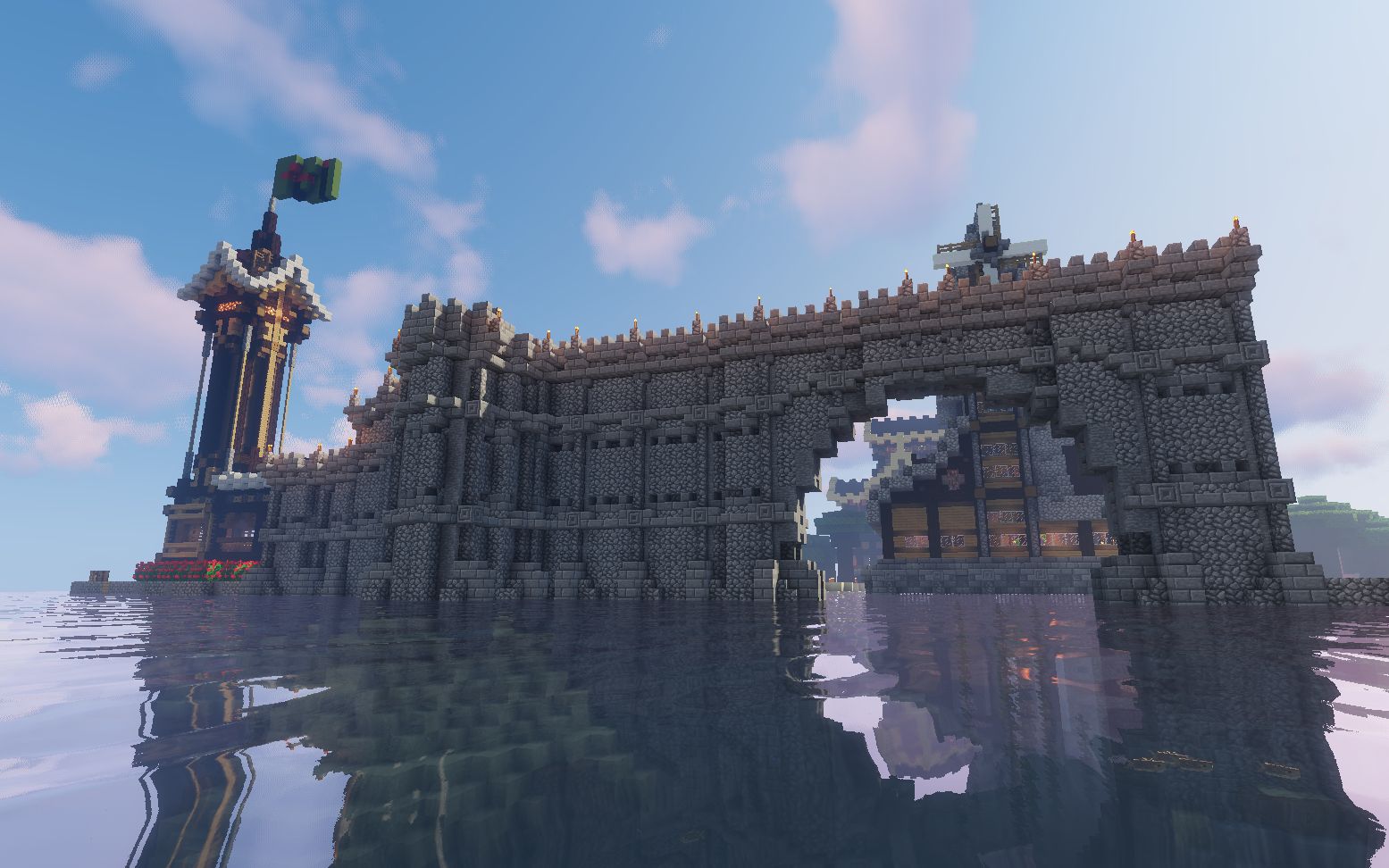 Minecraft单人生存ep8 刷怪塔和城墙扩建 哔哩哔哩 つロ干杯 Bilibili