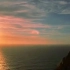 葡萄牙“阿尔加维”海岸线的日落
