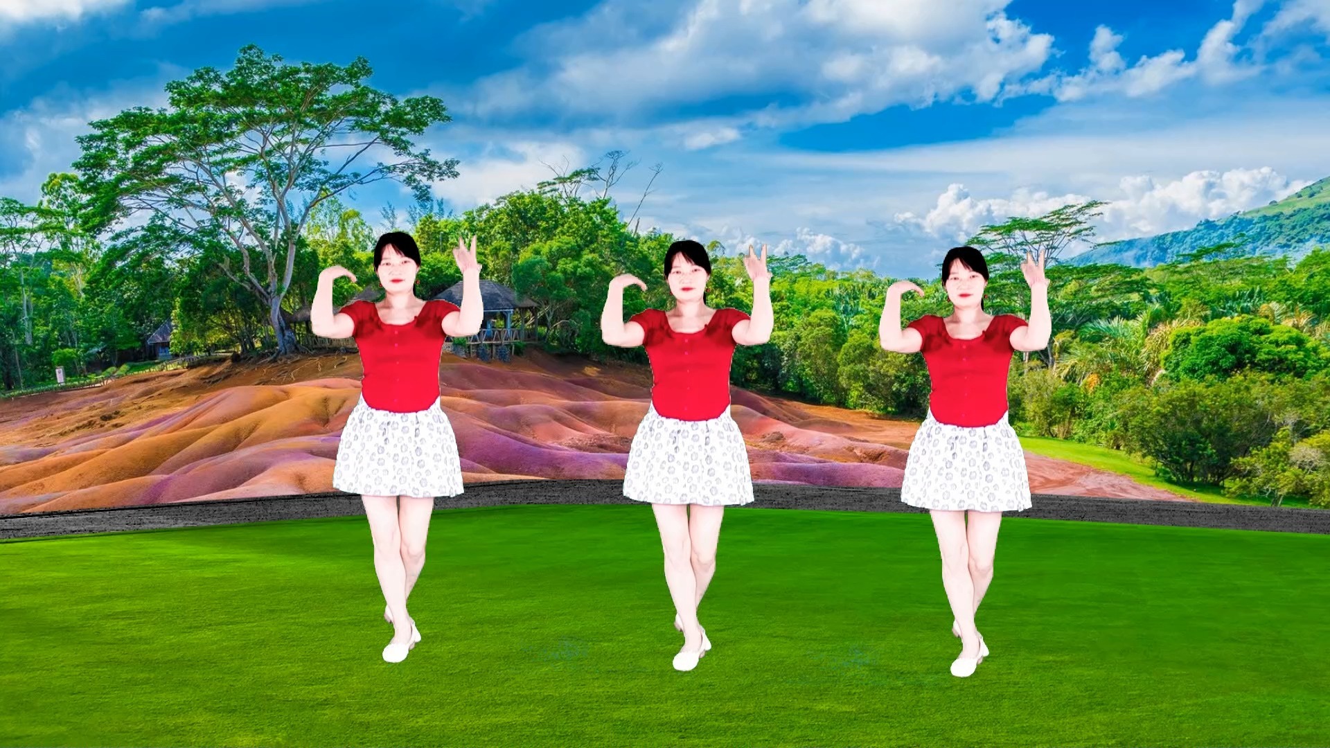 益馨广场舞《等你回来》情歌流行舞，简单欢快，好听好看好学附教学