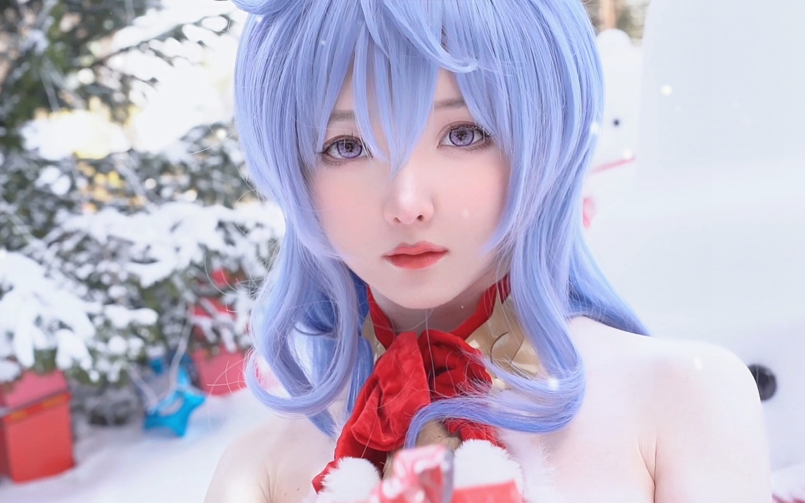 Gan Yu Cos ｜ Christmas Wang Xiaomei Blessings from -30°C