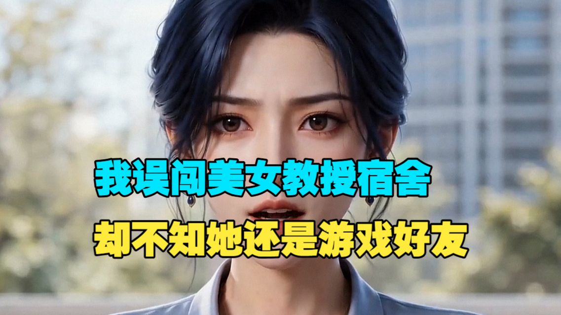 【缘分教授】我误闯美女教授的宿舍，却不知道她是我游戏好友。