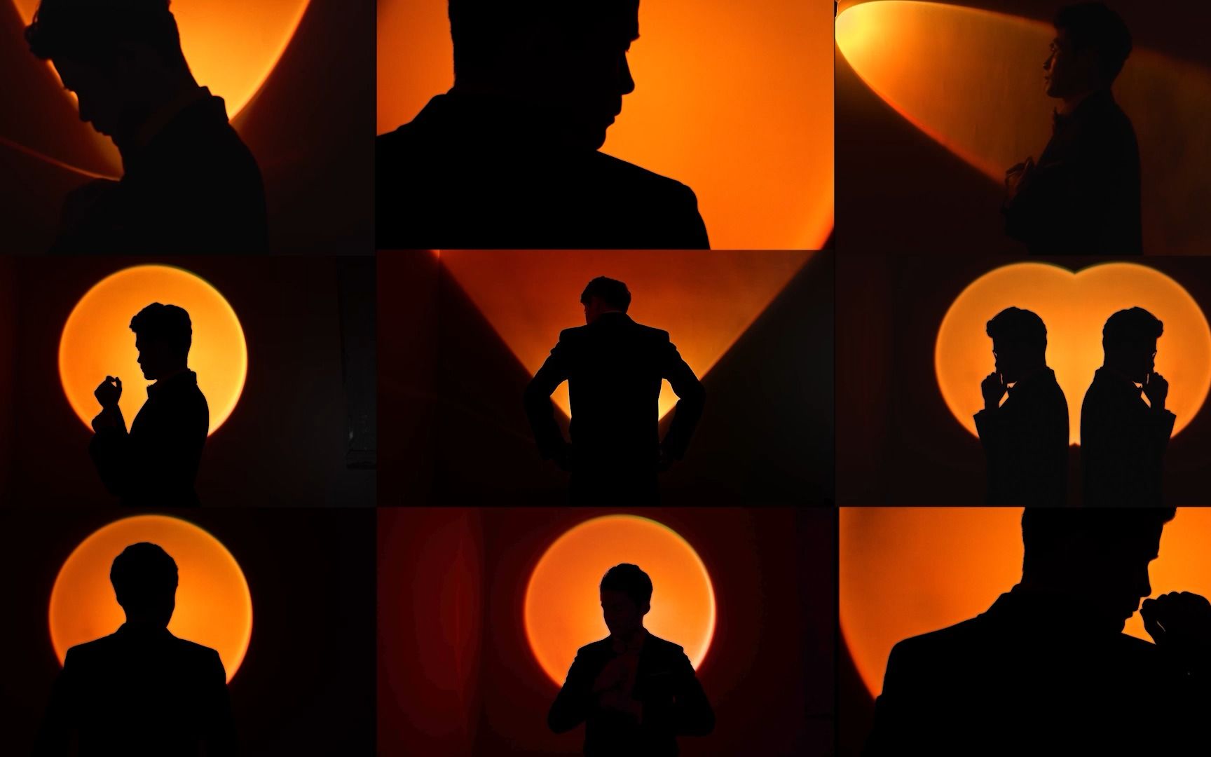 落日灯最实用摆拍分享 拍摄不需要太复杂动作 简单几个就能出效果 婚礼新人摆拍 婚礼拍摄