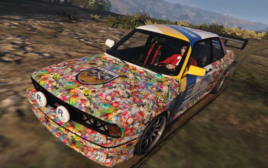 gta5线上更新 特警载具-卫士 你问我它为什么花花绿绿的?
