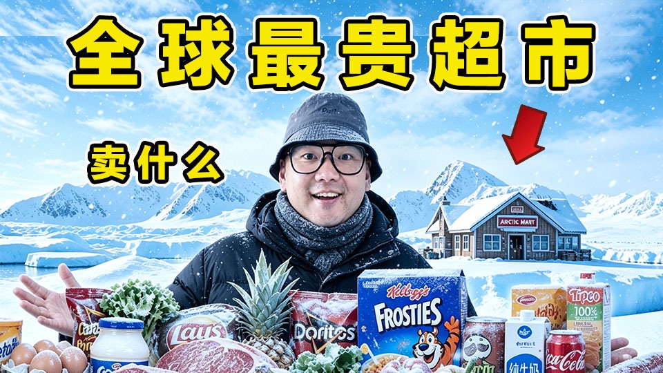 探秘北极超市！物价多离谱？超市都卖些什么？
