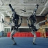 波士顿动力机器人全体献舞预祝新年，惊人的动作流畅性