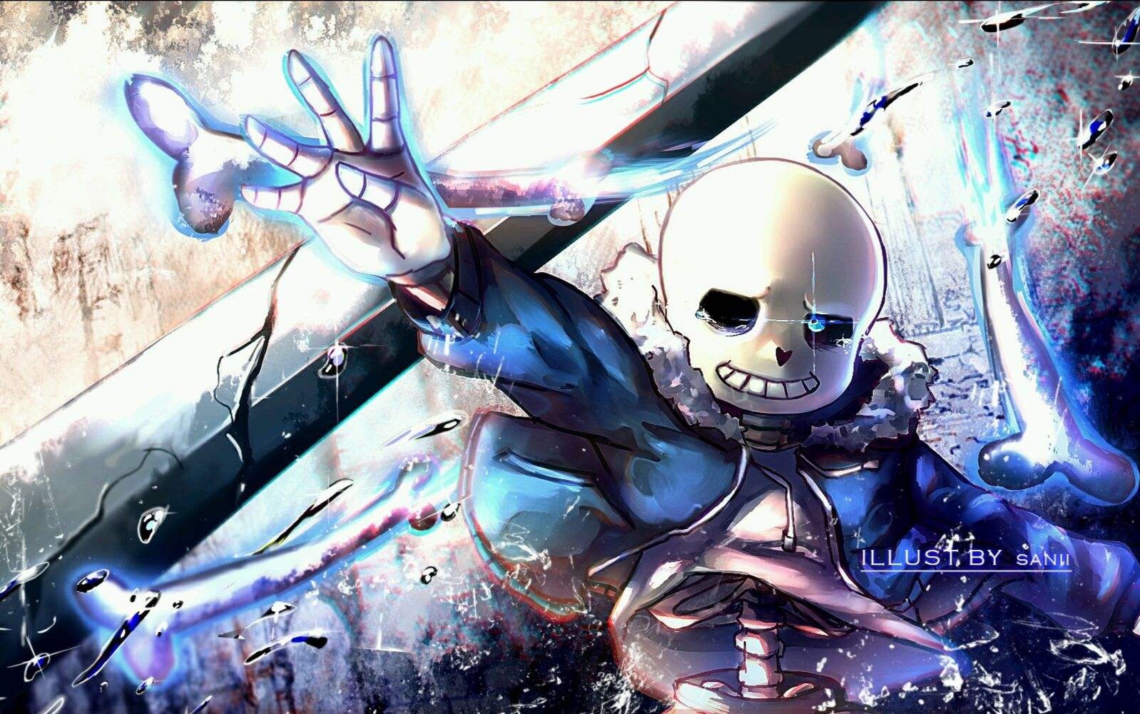 undertale壁纸,undertale官方壁纸 【undertale】【underfell】当两只sansfa生了激情碰撞会发生什么