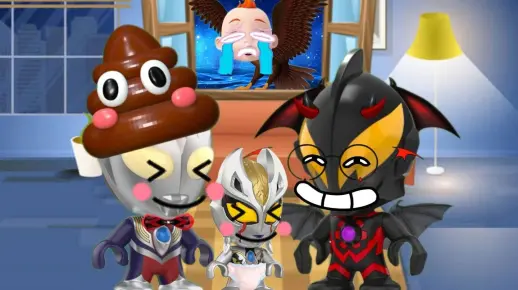 小贝利亚来小小迪家看一看黑暗怪物到底长什么样