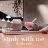 【搬运】Study with me｜在咖啡馆一起学习1h｜咖啡厅氛围｜实时学习｜背景噪音｜no bgm｜Celine
