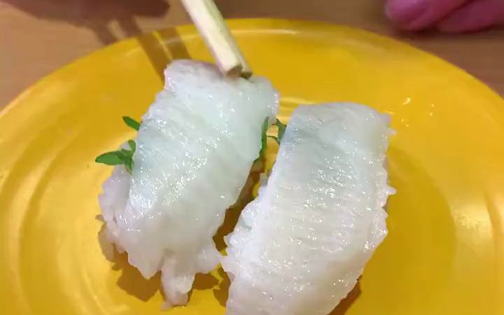 日本寿司鱼片中的寄生虫，实在是太恐怖了......