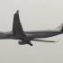 【飞机复飞】国航A333首都机场因沙尘暴进场失败，被迫复飞