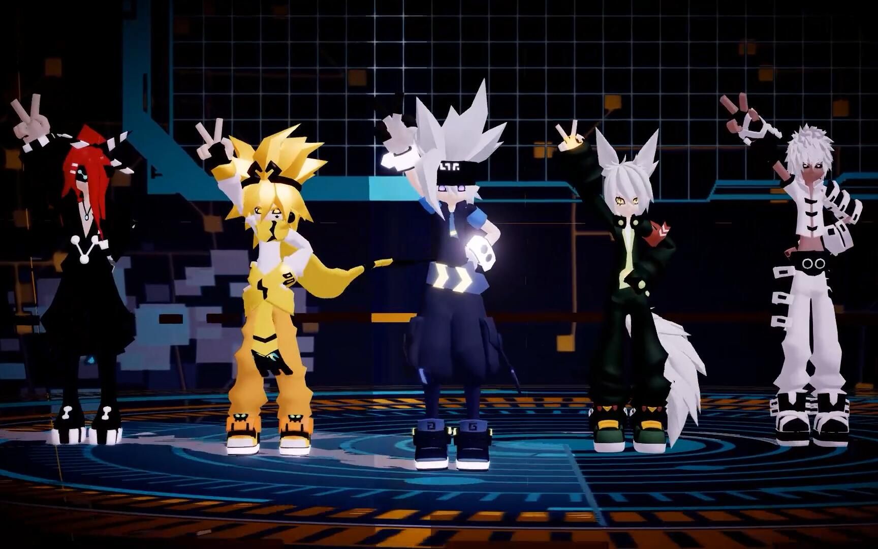 凹凸世界角色应援mmd凹凸男天团的shakeit