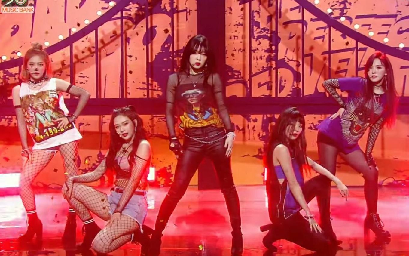 red velvet bad boy,red velvet wendy 180202 redvelvet《bad boy》回归舞台 @music bank