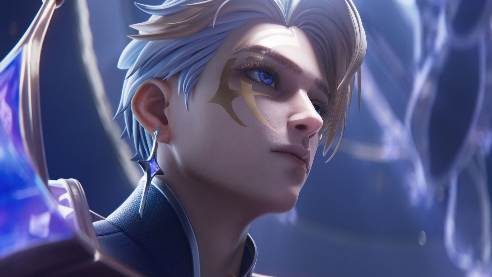 【金铲铲之战】月升于暗夜，却化身光明。厄斐琉斯与拉露恩并肩而立，以无声的意志守护月光之域，不容黑暗越界半步。