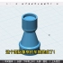 [自制微课]123D建模--国际象棋-车